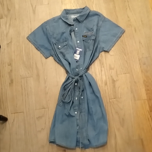 Wrangler Texas a&m Blue Jean dress tamu - Picture 1 of 5